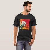 太陽の中のスカルバード Tシャツ (正面フル)
