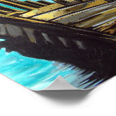 太陽の中のボート ポスター (角)