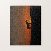 太陽の中の馬 ジグソーパズル (縦)