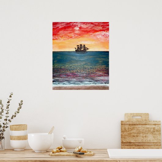 太陽の中へ ポスター (キッチン)