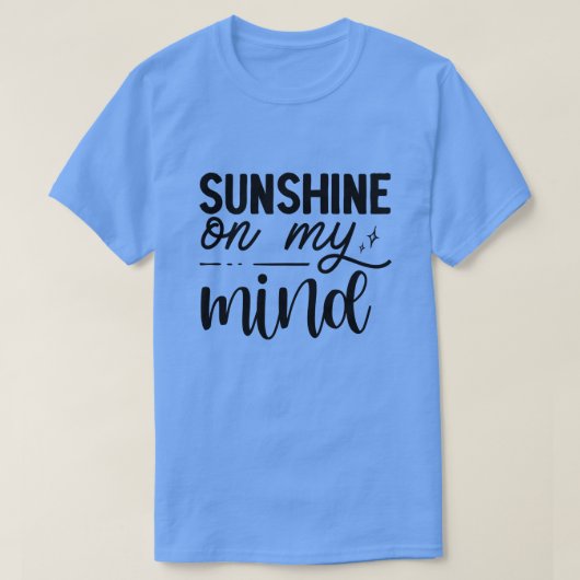 太陽の光が私の心に01 Tシャツ (デザイン正面)