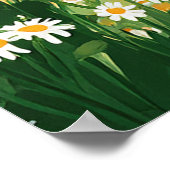 太陽の光が降り注ぐガーデンでの卒業パーティー ポスター (角)