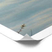 太陽の光が雲のポスターから覗き込む ポスター (角)