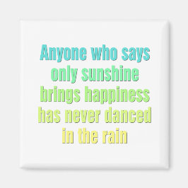 太陽の光だけを言えば幸せになる マグネット