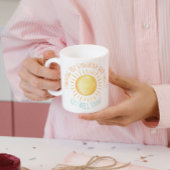 太陽の光と元気になるマグカップ コーヒーマグカップ