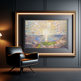 太陽の光と感情の本質を捉える ポスター