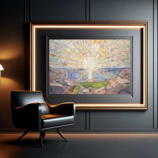 太陽の光と感情の本質を捉える ポスター