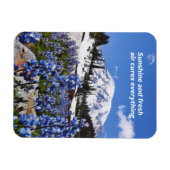 太陽の光と新鮮な空気 マグネット (横)