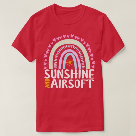 . .太陽の光と柔らかかわいいレインボーギフト|過去記事 Tシャツ (デザイン正面)