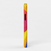 太陽の光に包まれたカラフルな雄鶏 Case-Mate iPhoneケース (裏面/右)