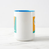 太陽の光に飛び込む |カリフォルニア ツートーンマグカップ (中央)