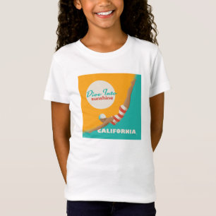太陽の光に飛び込む カリフォルニア Tシャツ