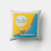太陽の光に飛び込む |フロリダ クッション (裏面)