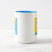 太陽の光に飛び込む |フロリダ ツートーンマグカップ (中央)