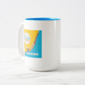 太陽の光に飛び込む |フロリダ ツートーンマグカップ (正面左)