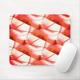 太陽の光の中でサンゴのジグザグまたはデジタルソーを生きる マウスパッド