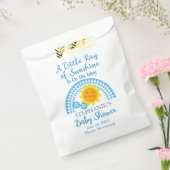 太陽の光の少年の赤ちゃんシャワー フェイバーバッグ (封をした状態)