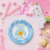 太陽の光の少年の赤ちゃんシャワー ペーパープレート (パーティー)