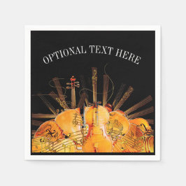 太陽の光の弦 スタンダードカクテルナプキン