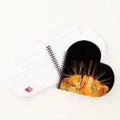 太陽の光の弦 ノートブック (内部)