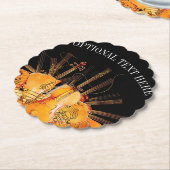 太陽の光の弦 ペーパーコースター (アングル)