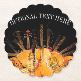 太陽の光の弦 ペーパーコースター