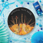 太陽の光の弦 ペーパープレート (パーティー)