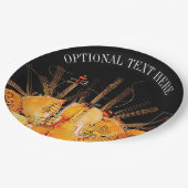 太陽の光の弦 ペーパープレート (アングル)