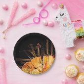 太陽の光の弦 ペーパープレート (パーティー)