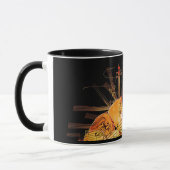 太陽の光の弦 マグカップ (左)