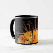 太陽の光の弦 マグカップ (正面左)