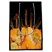 太陽の光の弦 ミディアムペーパーバッグ (裏面)