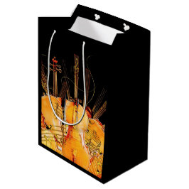 太陽の光の弦 ミディアムペーパーバッグ