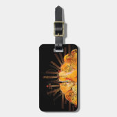 太陽の光の弦 ラゲッジタグ (正面縦)