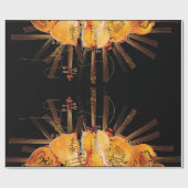 太陽の光の弦 ラッピングペーパー (フラット)