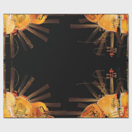 太陽の光の弦 ラッピングペーパー