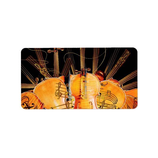 太陽の光の弦 ラベル (正面)