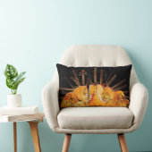 太陽の光の弦 ランバークッション (椅子)