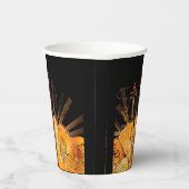 太陽の光の弦 紙コップ (右)