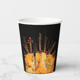 太陽の光の弦 紙コップ