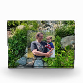 太陽の光の穏やかな経路テンプレート フォトブロック (正面)