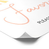 太陽の光の赤ん坊のシャワーが好き ポスター (角)