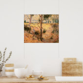 太陽の光る野原の木々 ヴィンセント・ヴァン・ゴッホ ポスター (キッチン)