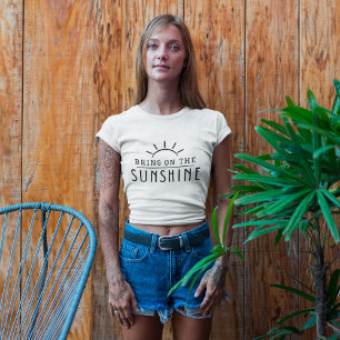 太陽の光を持って来る、夏 Tシャツ