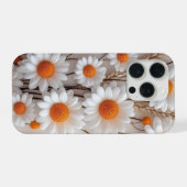 太陽の光を浴びた花の輝き iPhoneケース (裏面横)