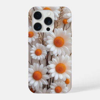 太陽の光を浴びた花の輝き iPhone 15 PROケース