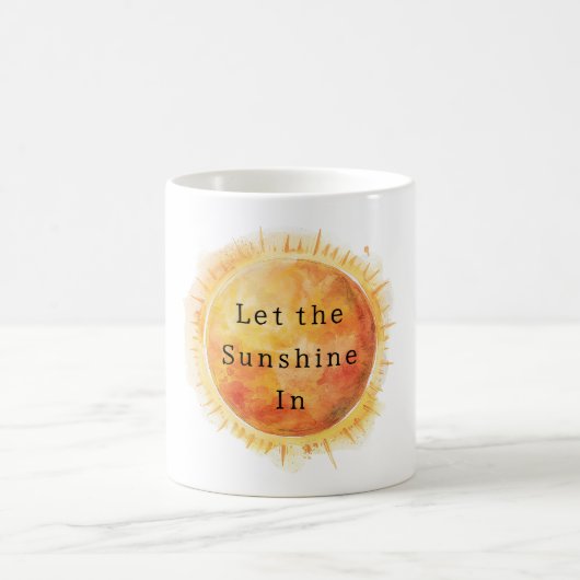 太陽の光を浴びて コーヒーマグカップ (中央)