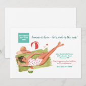 太陽の光を浴びて 招待状 (正面/裏面)