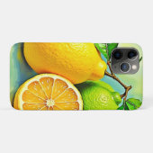 太陽の光溢れるシトラスバーストのデザイン Case-Mate iPhoneケース (裏面(横))