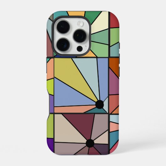 太陽の光線 iPhoneケース (裏面)